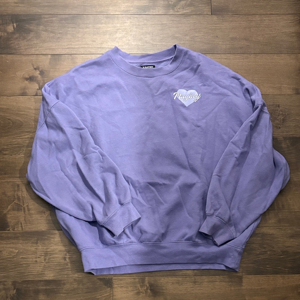PLAYBOY Lavender Sweatshirt